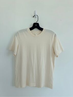 NWOT ARKET Crewneck T-Shirt in Cream